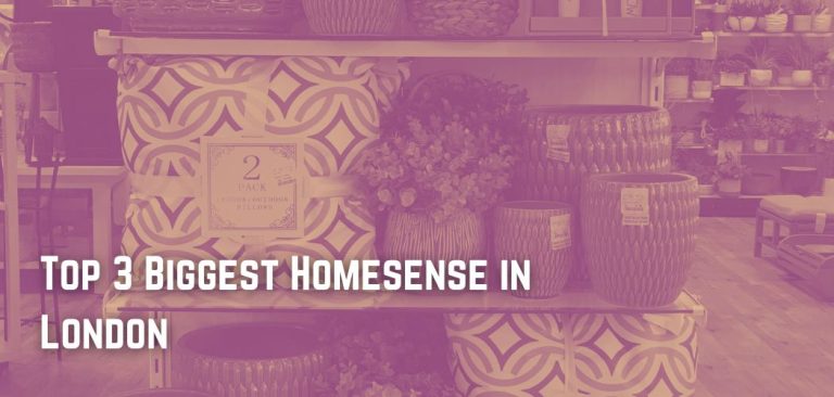 Top 3 Biggest Homesense in London
